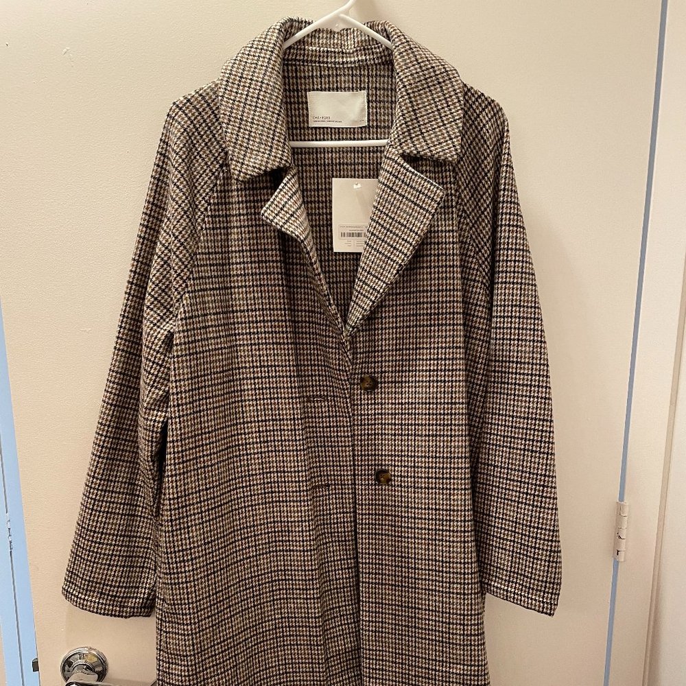 OAK + FORT Trench Coat - Med [NEW]